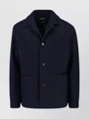 Zegna Wool And Cashmere Blend Shirt Jacket