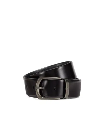 Zegna Reversible Belt In Black