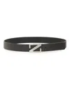 ZEGNA REVERSIBLE BELT WITH MONOGRAM Z BUCKLE