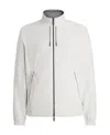 Zegna Reversible Zipped Jacket In White