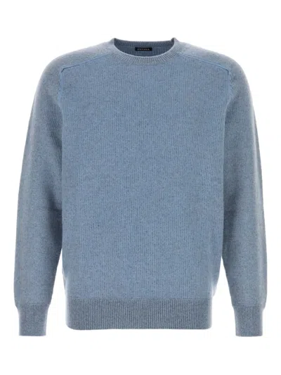 ZEGNA RIBBED CASHMERE SWEATER