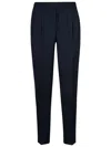 Zegna Jogger Trousers In Wool Blend In C
