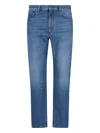 Zegna Men's Roccia Straight Leg Jeans In Blue