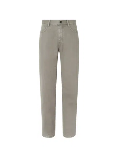 Zegna Roccia Trousers In Gray