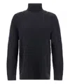 Zegna Roll-neck Sweater In Black