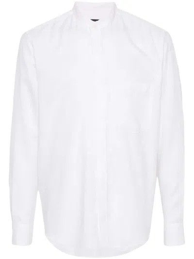 Zegna Round-neck Shirt In White