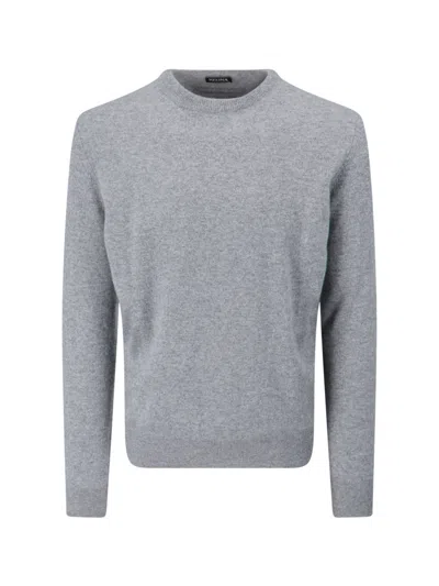 ZEGNA ZEGNA CREWNECK RIBBED JUMPER