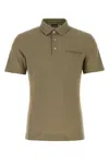 ZEGNA SAGE GREEN PIQUET POLO SHIRT