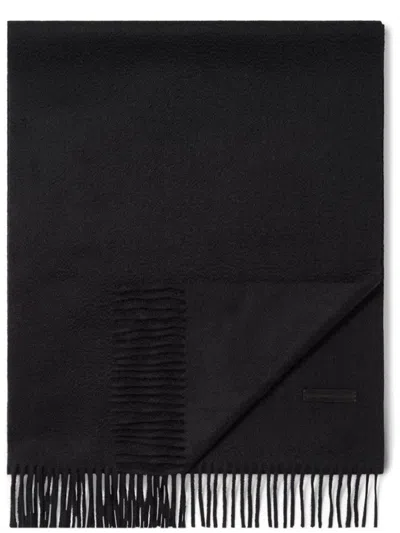 Zegna Scarfs In Black