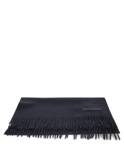 Zegna Scarves In Black