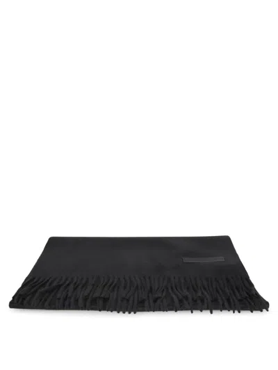 Zegna Scarves In Black