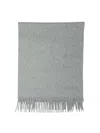 Zegna Scarves Grey In Gray