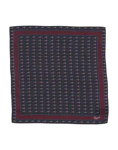 Zegna Scarves In Midnight Blue