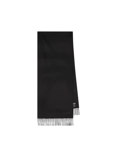 Zegna Scarves In Black
