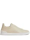 Zegna Second Skin Sneakers In Neutral