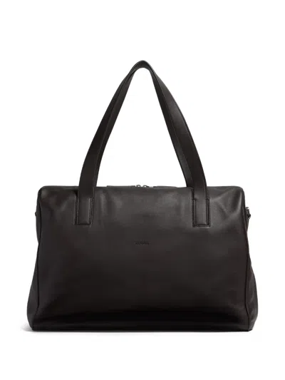 Zegna Secondskin Holdall In Brown