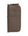 Zegna Secondskin Leather Wallet In Brown