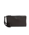 Zegna Secondskin Softy Pouch In Brown