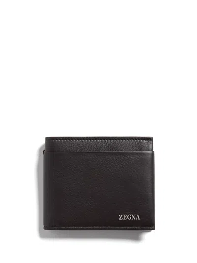 Zegna Secondskin Wallet In Black