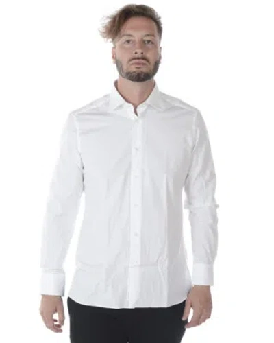 Pre-owned Zegna Shirt Cotton Man White 9msoji301063 Sz.38 Make Offer