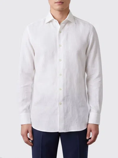 Zegna Shirt Men  In White