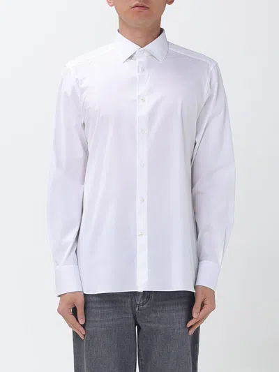 Zegna Shirt Men In White