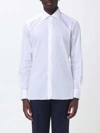 Zegna シャツ メンズ カラー ホワイト In White