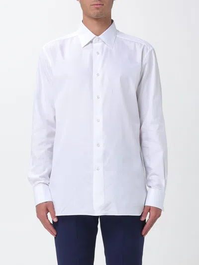 Zegna シャツ メンズ カラー ホワイト In White