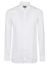 Zegna Lux Tailoring Long Sleeve Shirt In White