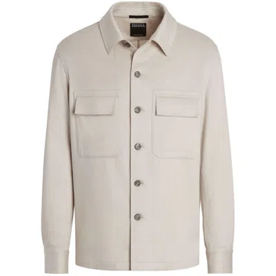 Zegna Shirt In White