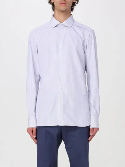 Zegna Shirt  Men Color Grey In Gray