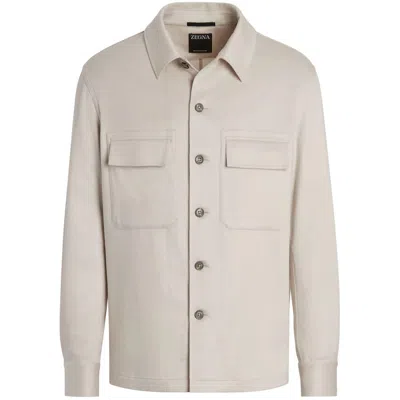 Zegna Shirts In Grey