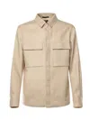 Shop Zegna Shirts In Beige