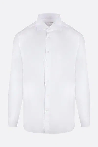Zegna Shirts In White