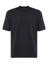 Zegna Short-sleeved Crewneck T-shirt In Black