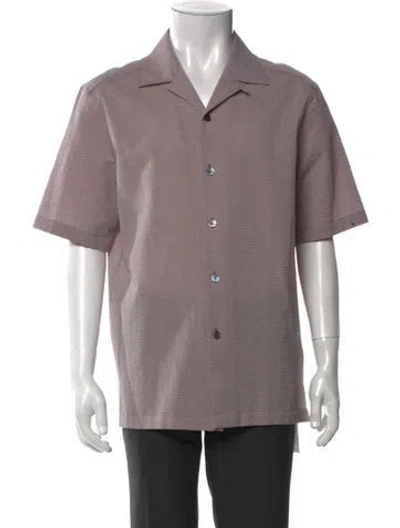 Pre-owned Zegna Short Sleeve Shirt In Neutral
