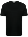 Zegna Short-sleeve Wool T-shirt In Schwarz