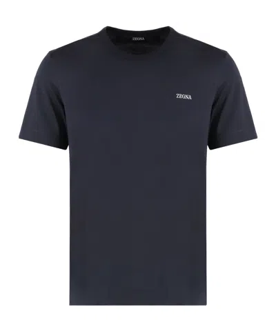ZEGNA CREW-NECK COTTON T-SHIRT