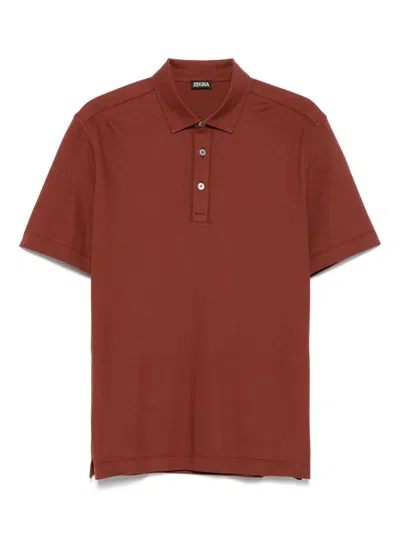 ZEGNA SHORT-SLEEVES POLO SHIRT