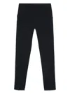 Zegna Side-pocket Raw-edge Trousers In Black