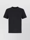 Zegna T-shirt In Cotone Blu Scuro  Uomo In Black