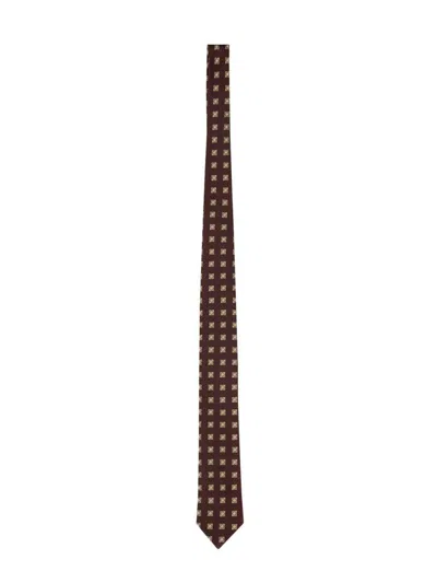 ZEGNA ZEGNA SILK JACQUARD TIE