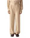 Zegna Silk Pants In Neutral