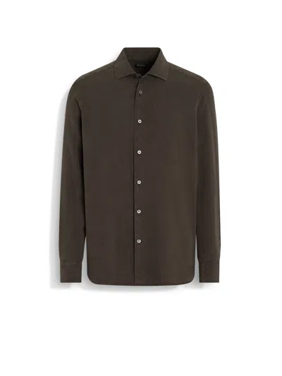 ZEGNA CHEMISE EN SOIE