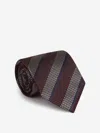 Zegna Silk Tie In Black