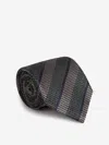Zegna Silk Tie In Black