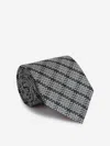 Zegna Silk Tie In Black