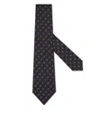 Zegna Silk Tie In Blue