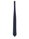 Zegna Men's Silk Tie In Blue