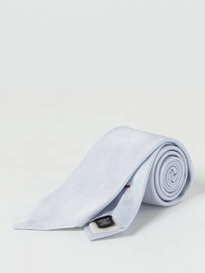 Zegna Silk Tie In Blue